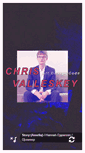 Mobile Screenshot of chrisvalleskey.com